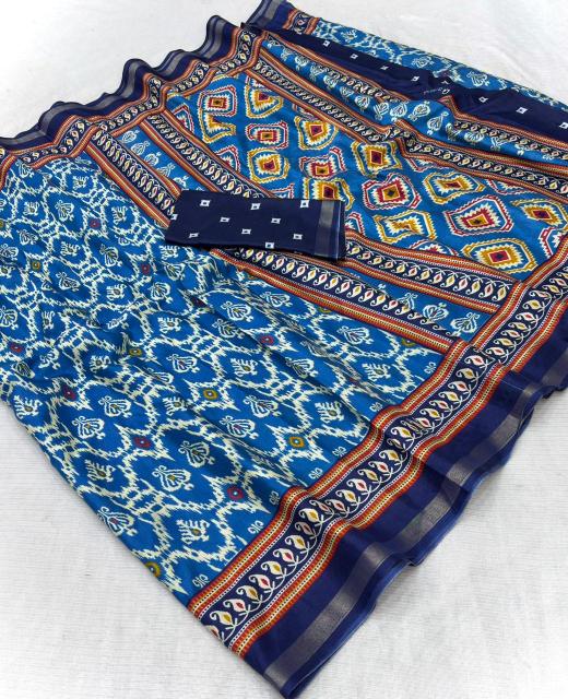 Vastrangan ajrakh print saree clothing wholesalers in india